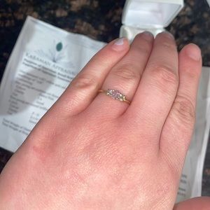 Fancy Pink Diamond Ring